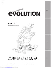 Evolution FURY62102EU Original Instructions Manual