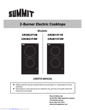 Summit CR2B15T1B User Manual