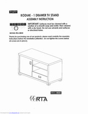 RTA KODIAK RTA-8830 Assembly Instruction Manual