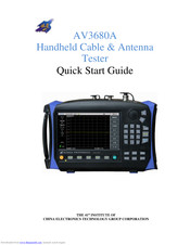 CETC AV3680A Quick Start Manual