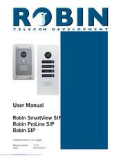 Robin SmartView SIP User Manual