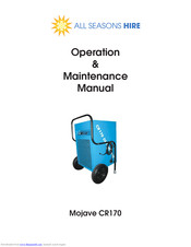 All Serasons Hire Mojave CR170 Operation & Maintenance Manual