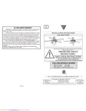 Canarm DUAL MOUNT series Installation Instructions Manual