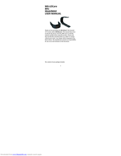 MobilMAX MX-LOCare BR1 User Manual
