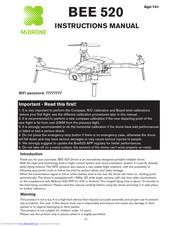MiDrone BEE 520 Instruction Manual