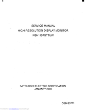 Mitsubishi Electric NSH1157STTUW Service Manual