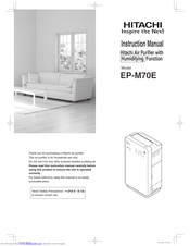 Hitachi EP-M70E Instruction Manual
