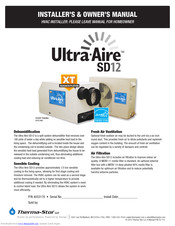 Ultra-Aire 4033175 Installer's & Owner's Manual