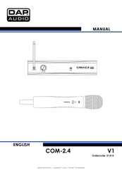 DAPAudio COM-2.4 Manual