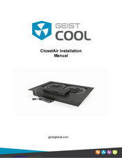 Geist cool ClosetAir Installation Manual