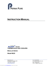 Perma Pure M325 Instruction Manual