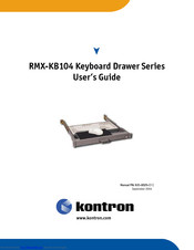 Kontron RMX-KB104/DRWR User Manual