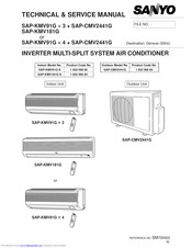 Sanyo SAP-KMV91G-S Technical & Service Manual