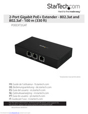 StarTech.com POEEXT2GAT Manual