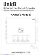 Wavtech Link8 Owner's Manual