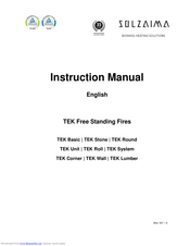 SOLZAIMA TEK Basic Instruction Manual