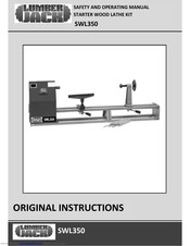 Lumber Jack SWL350 Safety And Operating Manual