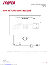 ProFire 3100 Product Manual