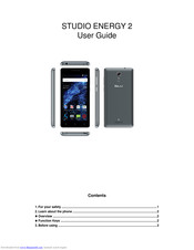 Blu STUDIO ENERGY 2 User Manual