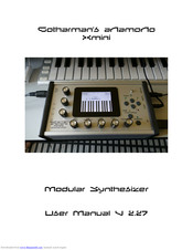 Gotharman Anamono Xmini User Manual