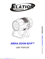 Elation ARENA ZOOM Q7IP User Manual