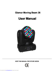 Taurus Glamor Moving Beam 36 User Manual