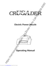 Crusader Electric Power Nozzle Operating Manual
