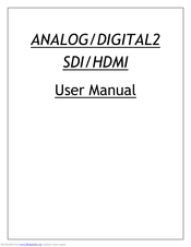 Mediapower MUTI2SDI/HDMI User Manual