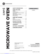GE CVM9215 Owner's Manual