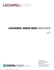 LaChapell Audio 583S MKII User Manual