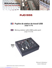 Rami audio PJO 555 User Manual