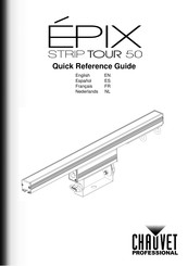 Chauvet EPIX STRIP TOUR 50 Quick Reference Manual