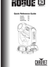 Chauvet R3 Spot Quick Reference Manual