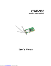 CNET CWP-905 User Manual