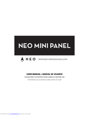 NEO Mini Panel User Manual