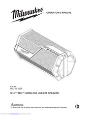 Milwaukee M12-18 JSSP Operator's Manual