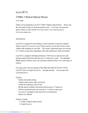 IOne Lynx-R7 A User Manual