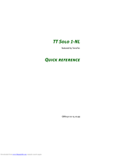 Terratec TT Solo 1-NL Quick Reference