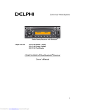Delphi 28315190 Green Display Owner's Manual