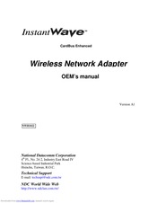 InstantWave NWH1022 User Manual