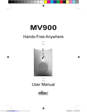 MVOX electronics MV900 User Manual