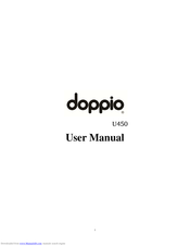 doppio U450 User Manual
