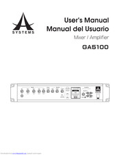 A SYSTEMS GA5100 User Manual