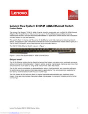 Lenovo Flex System EN6131 Product Manual