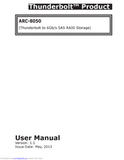Thunderbolt ARC-8050 User Manual