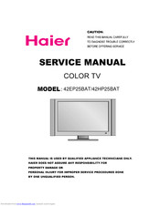 Haier 42HP25BAT - ANNEXE 111 Service