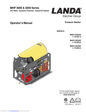 Landa MHP4 35324E Operator's Manual