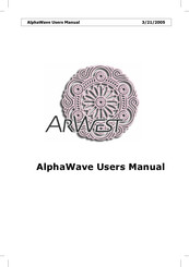 ArWest alphawave AW100 User Manual
