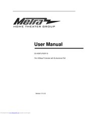 Metra Electronics CS-HDBTLPOER-70 User Manual