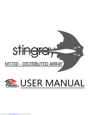 Phoenix Audio Technologies Stingray MT700 User Manual